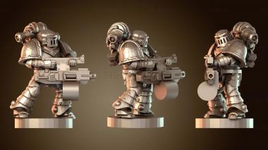 3D модель Эпический космодесантник Болтер Лурд (STL)