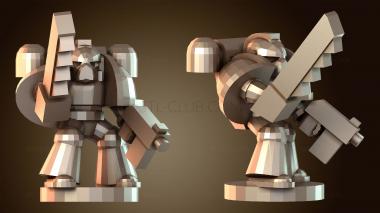 3D модель Эпический личный состав Космических Десантников (STL)