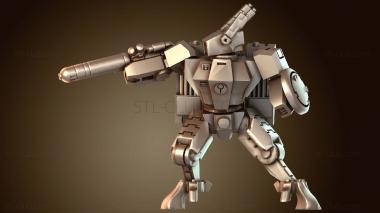 3D модель Эпическая плазменная винтовка «Кризис Тау», тип I (STL)