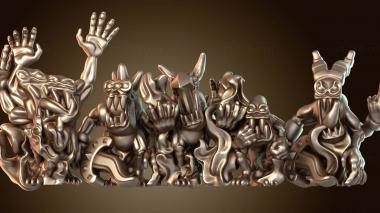 3D модель Эпический поток пламени Тзинча (STL)