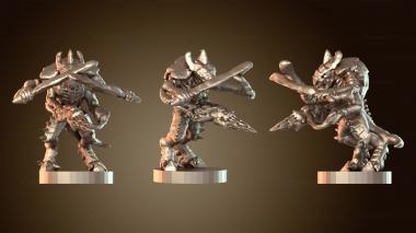 3D модель ЭПИЧЕСКИЙ ВОИН тип F (STL)