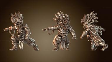 3D модель Эквипо Рейес Ацтека Хранитель версия i (STL)