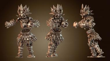 3D модель Эквипо Рейес Ацтекас лайнмен v2 (STL)
