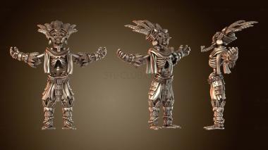 3D модель Equipo reyes aztecas linemanc (STL)