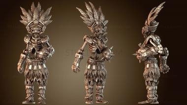 3D модель Equipo reyes aztecas linemans (STL)
