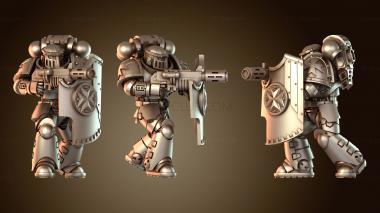 3D модель Отряд ликвидаторов (STL)