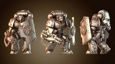 3D модель Подразделение ликвидаторов тщательное (STL)