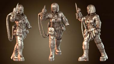 3D модель Яркая девушка Эшера (STL)