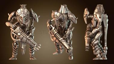 3D модель Вечные Гаусс ксенотех (STL)