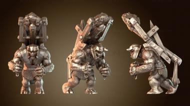 3D модель Злой Тролль Катапульты (STL)