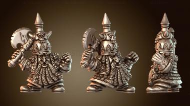 3D модель Злой вождь гномов (STL)
