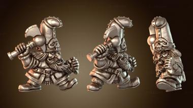 3D модель Злой гном дикий (STL)