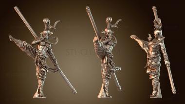 3D модель Злой монах (STL)