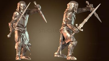 3D модель Злой рыцарь тени Ужасный (STL)
