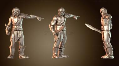 3D модель Злой осадный орк Брутальный (STL)