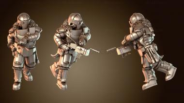 3D модель Эвокатский солдат (STL)