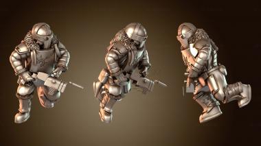 3D модель Эвокатский штурмовик бесстрашный (STL)