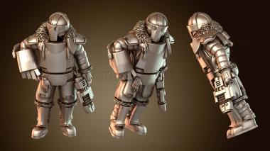 3D модель Эвокатский штурмовик тихий (STL)
