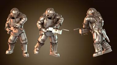 3D модель Доблестный штурмовик Эвокати (STL)