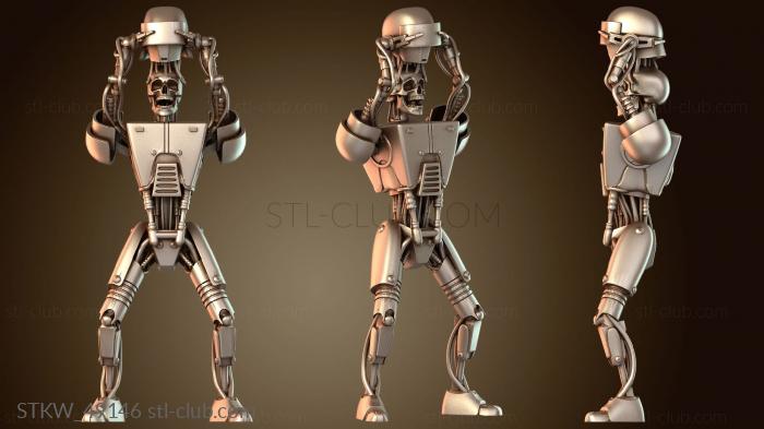 Military ЭКСПЕРИМЕНТАЛЬНАЯ СЕРИЯ БОЕВЫХ ДРОИДОВ