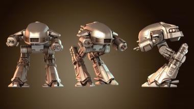 3D модель ЭКСПЕРИМЕНТАЛЬНЫЙ БОЕВОЙ МЕХ «КОЛОССАЛЬНЫЙ» (STL)