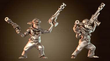 3D модель Бесстрашный Q (STL)