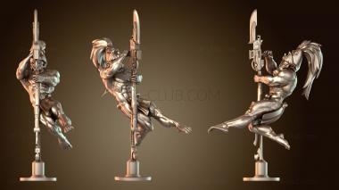 3D модель Потрясающая стриптизерша (STL)