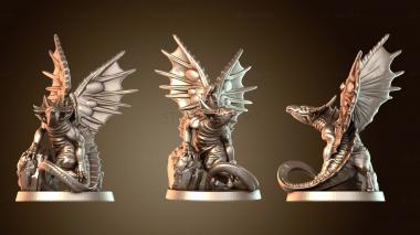3D модель Фея Дракон МОД (STL)