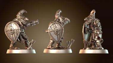 3D модель Фалдорн Гоблин Багровый (STL)