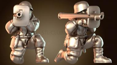 3D модель Осенний ширм егер Панцершрек (STL)