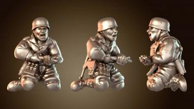 3D модель Падение ширма егеря Панцершрека закаленного (STL)