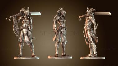 3D модель Падший воин (STL)