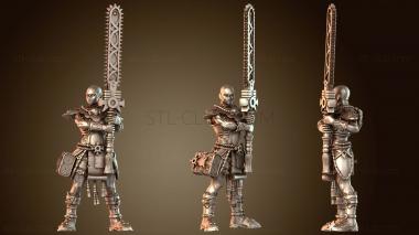 3D модель Фанатики сошли с ума (STL)