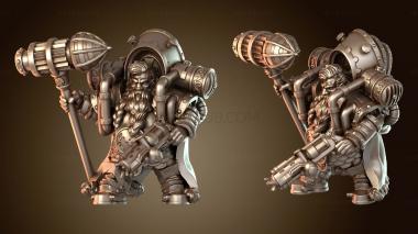 3D модель Адмирал Фэнтези Рунный Шторм Рунические Наездники (STL)