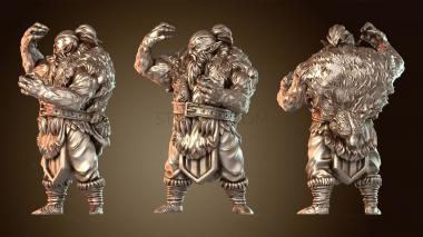 3D модель Фэнтези Друид (STL)