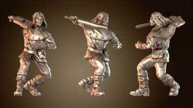 3D модель Фэнтези Эльф (STL)