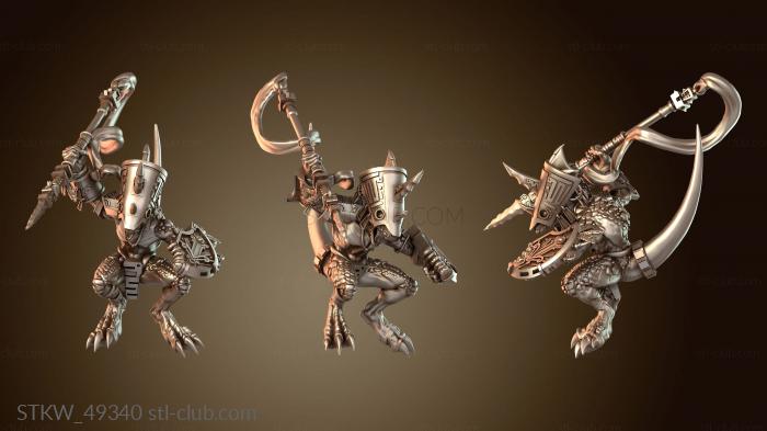 Military Fantasy Gecko Chief Rider Javelin
