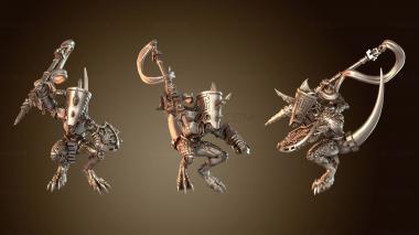 3D модель Fantasy Gecko Chief Rider Javelin (STL)