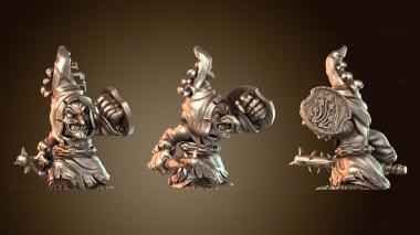 3D модель Фэнтези Гоблины Хитрые (STL)