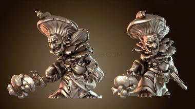 3D модель Фэнтезийные гоблины насмехаются (STL)