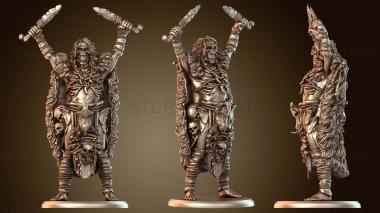 3D модель Фэнтези Магия Шаман (STL)
