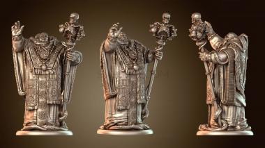 3D модель Фэнтези Магия Чернокнижник (STL)