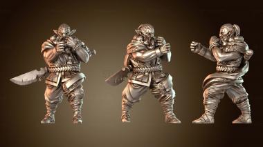 3D модель Фэнтези Монах (STL)