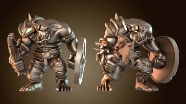 3D модель Топор воина орков фэнтези (STL)