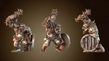 3D модель Булава воина орков фэнтези (STL)