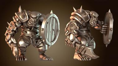3D модель Меч воина-орка фэнтези (STL)