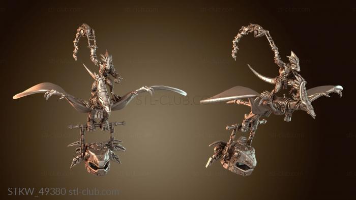 Military Фэнтезийный птеродактиль огненный шар