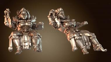 3D модель Фэнтези Королевы Орков Трон Роскошный (STL)