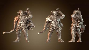 3D модель Лук Фэнтези Рейнджера (STL)