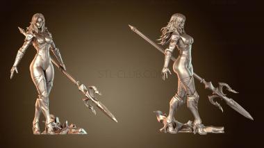 3D модель Клинок фэнтези-ведьмы (STL)